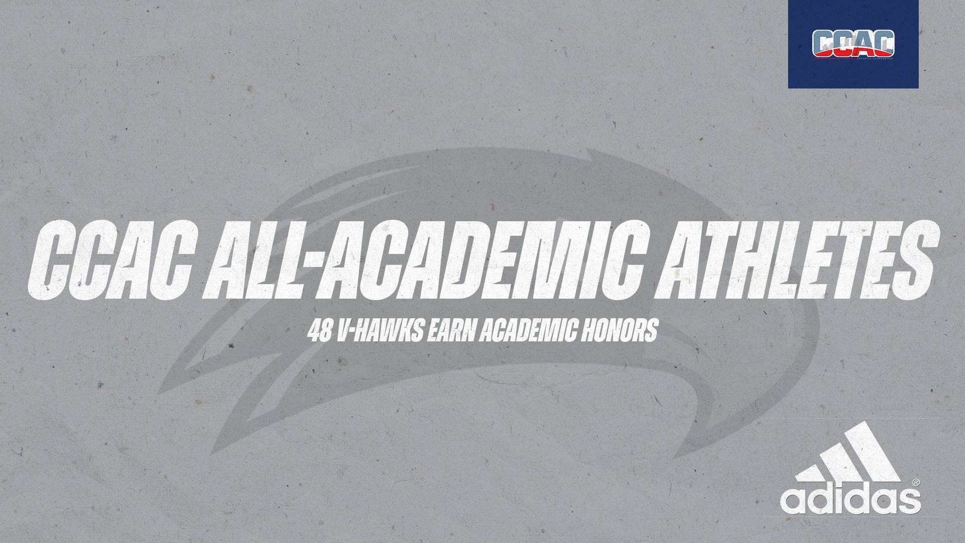 48 V-Hawks Named to CCAC All-Academic Teams