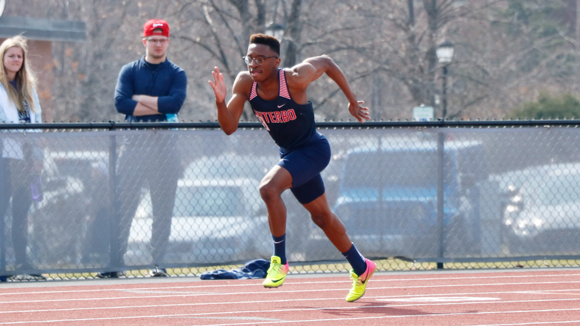 Men's Track & Field Get Tune-Up at Hamline Meet of the UnSaintly