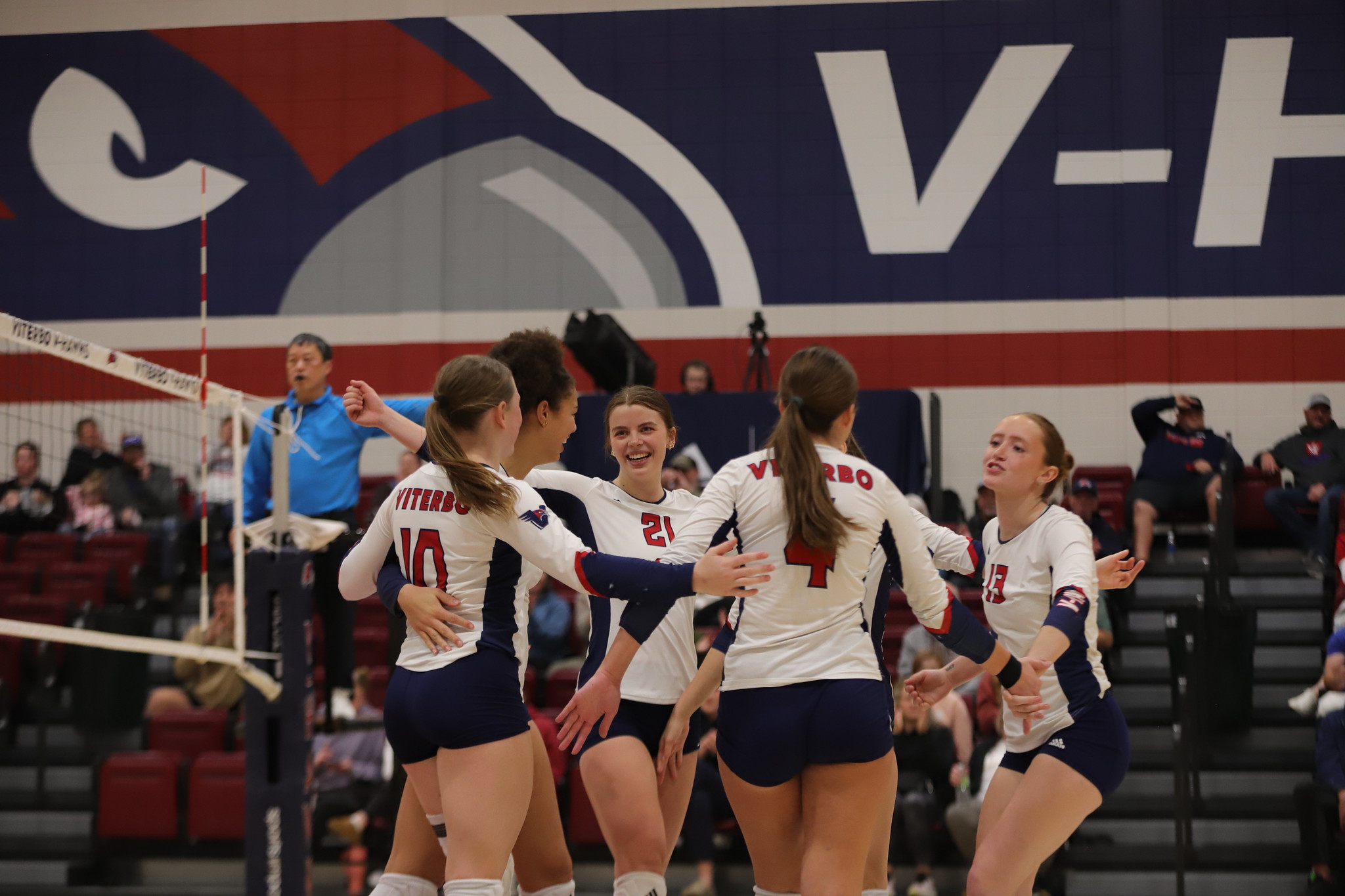 V-Hawks sweep RedHawks in Conference Tournament Opener