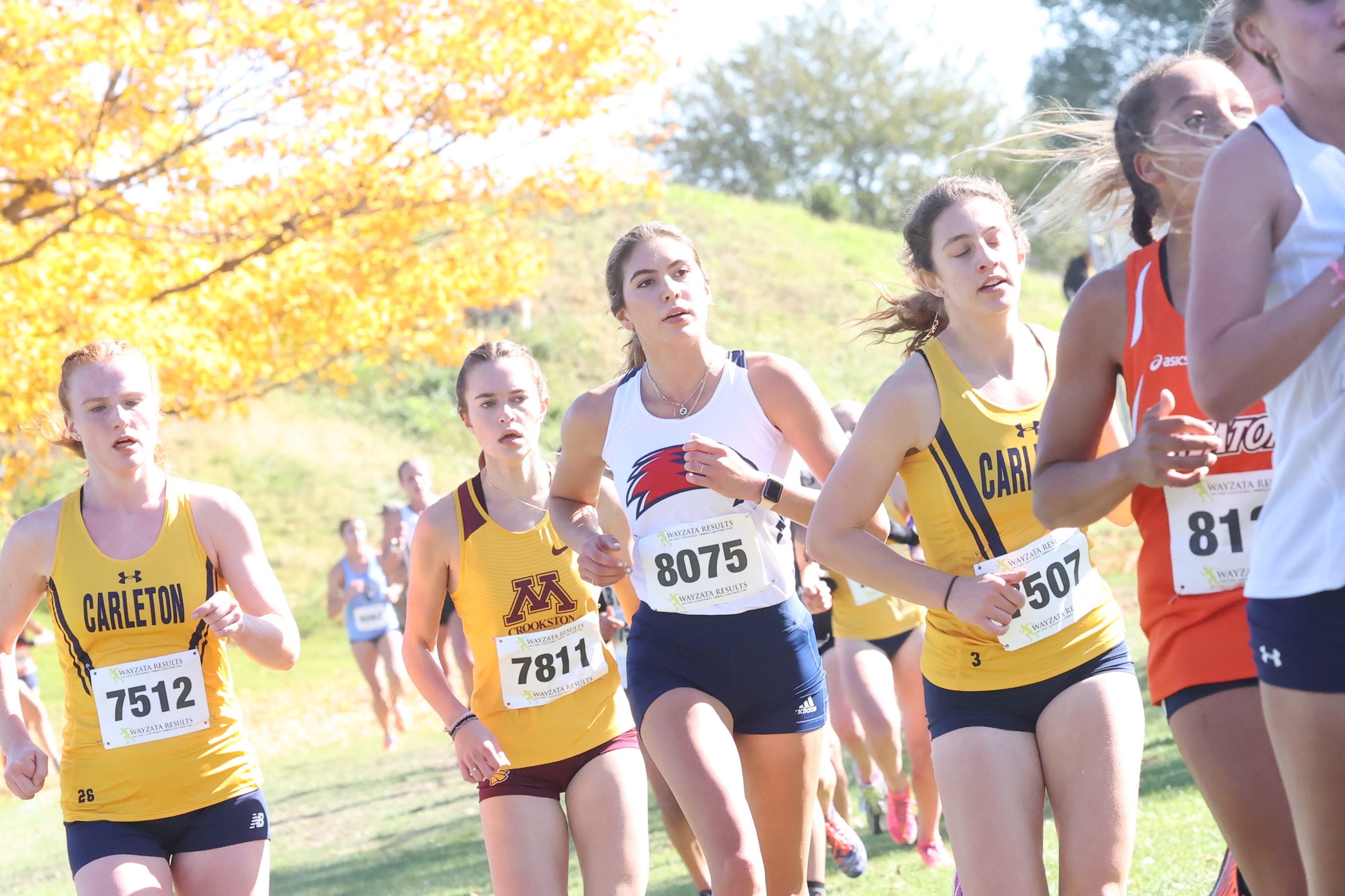 V-Hawks Places 9th at the Blugold Invite