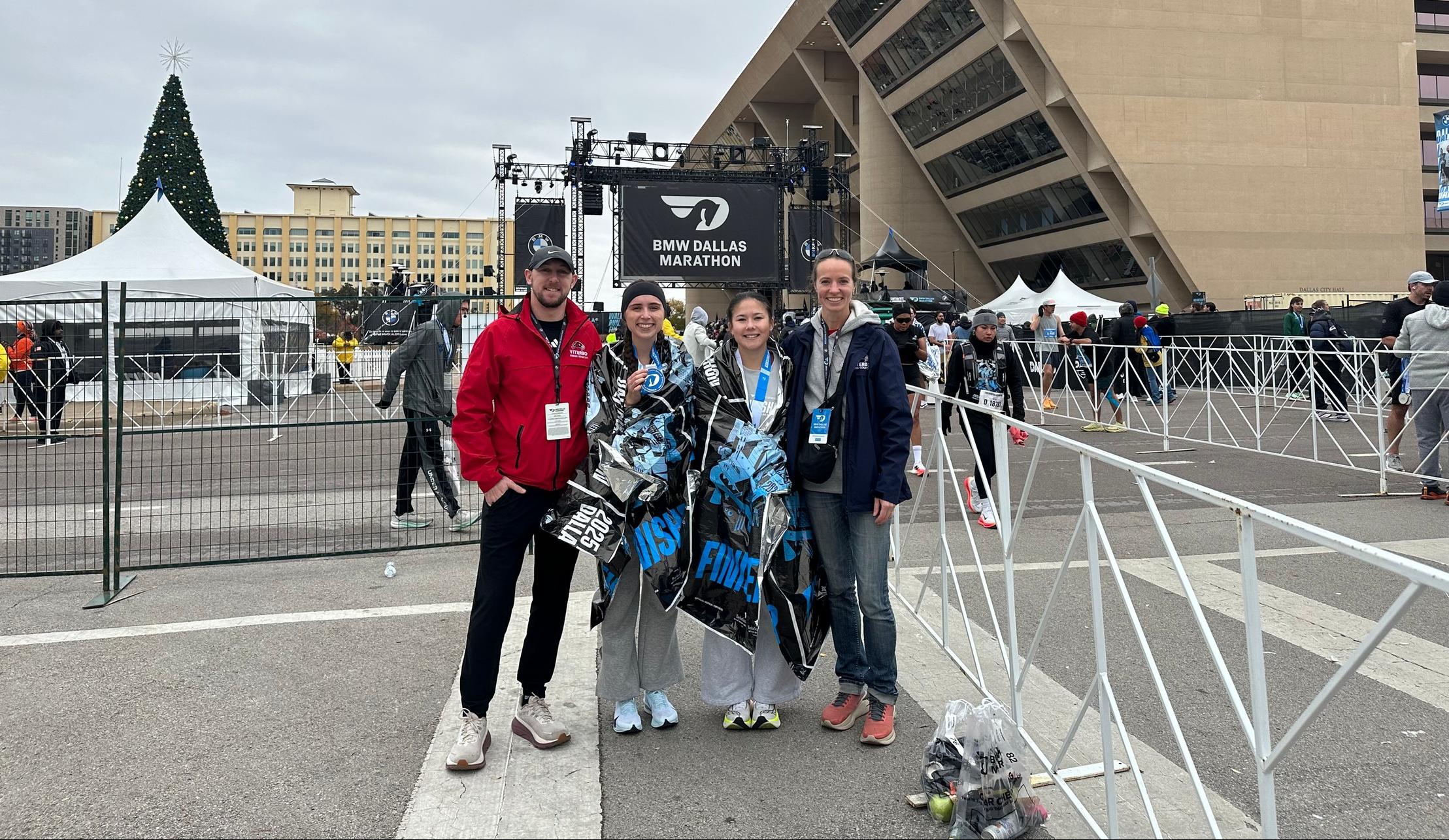 Samantha Berndt and Hannah Butler Complete the Marathon